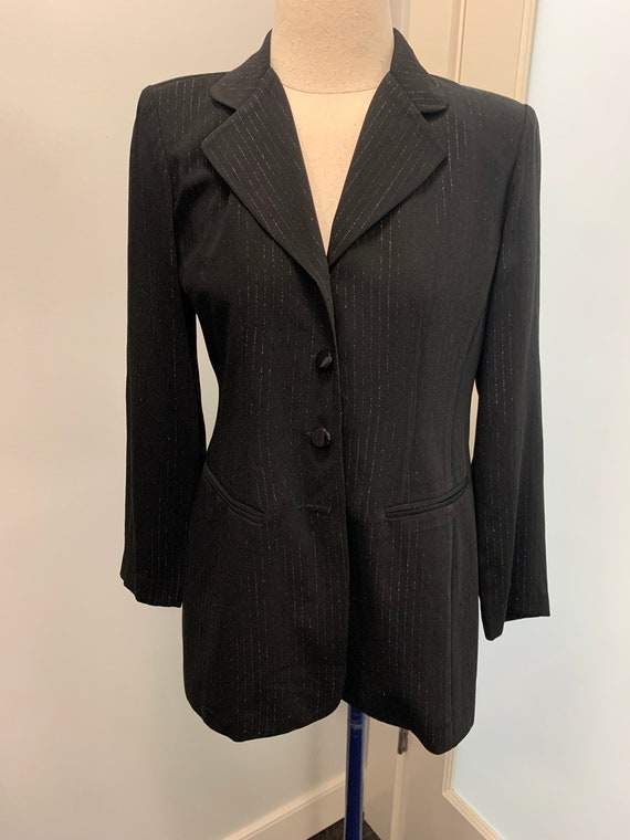 Pinstripe Blazer