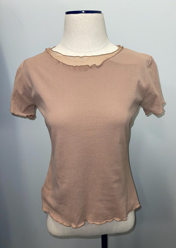 Nude Illusion Tee View 3
