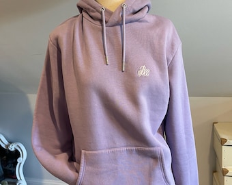 Lavender Embroidered Hoodie