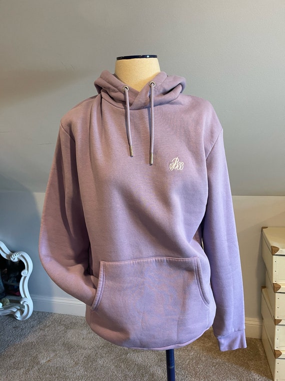 Lavender Embroidered Hoodie - image 1