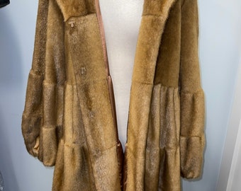 Faux Fur Swing Coat