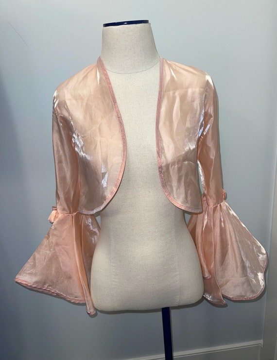 Pink Organza Shawl