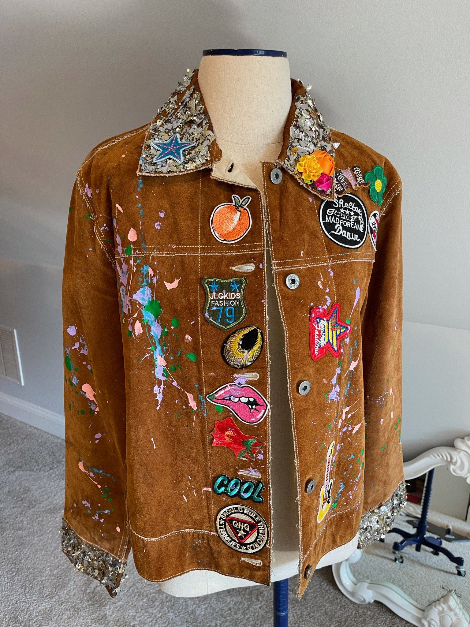 ジャケット・アウター 03aw/old gap/suede leather jacket NWT GAP Suede Leather Moto Jacket, Camel, sz S | eBay
