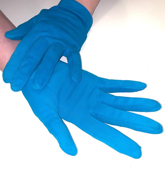 Blue Driving Gloves - image 5