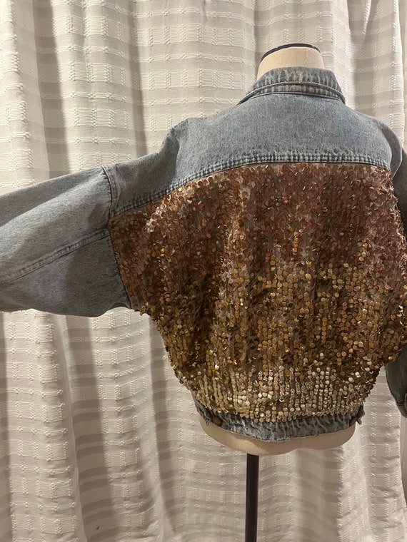 Acid Cat Upcycled Sequin Super Sparkle Bag Charm