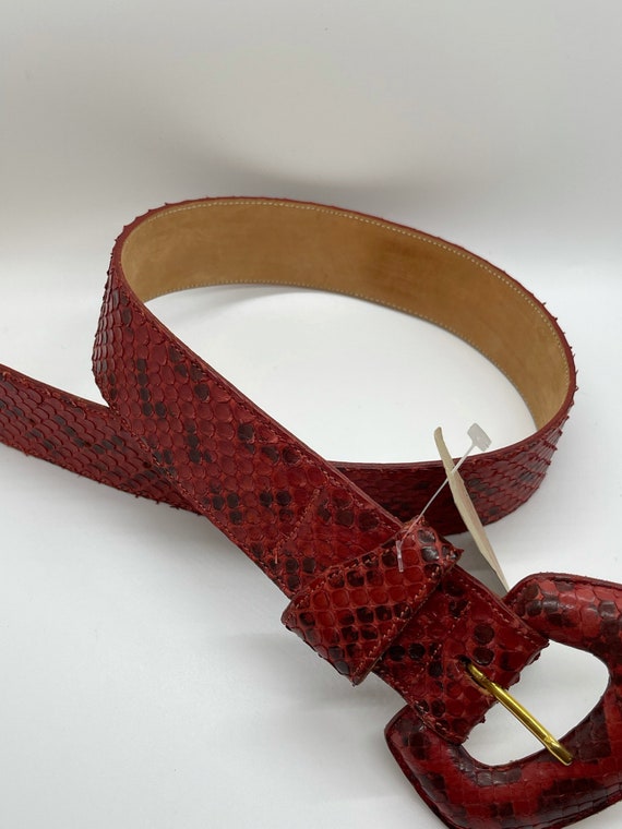 Red Snake Belt