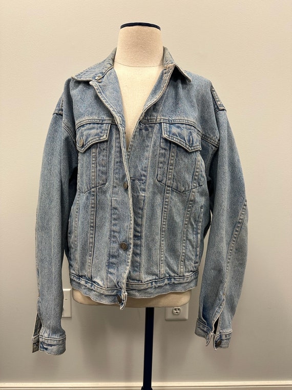 Vintage Gap Light Wash Denim Jacket Etsy Canada