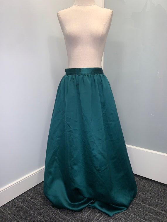 Full Length Green Skirt