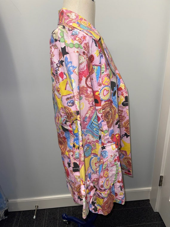 Pink Printed Jacket - image 2