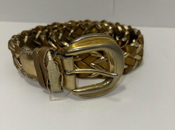 Gold Braided Belt - image 2