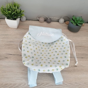 Sac à dos maternelle crèche nounou personnalisable