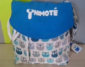 Sac à dos maternelle personnalisable