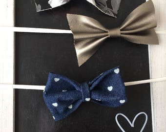 Baby bows, nylon headband or alligator clip