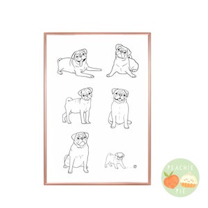 Pug Wall Art