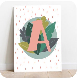 Initial Nursery Print
