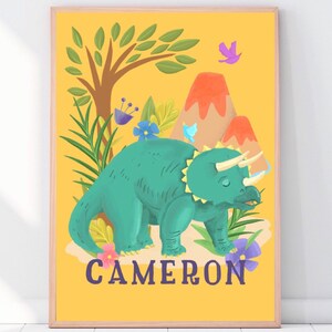 Dinosaur Nursery Illustration