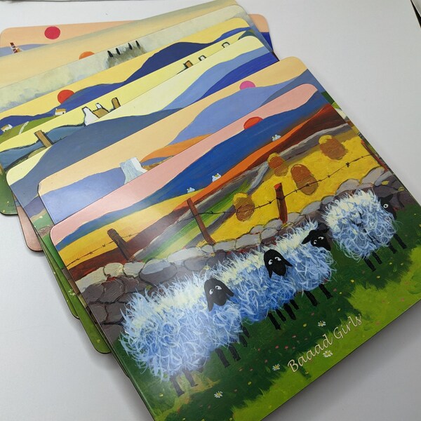 Cork Back Placemats Etsy