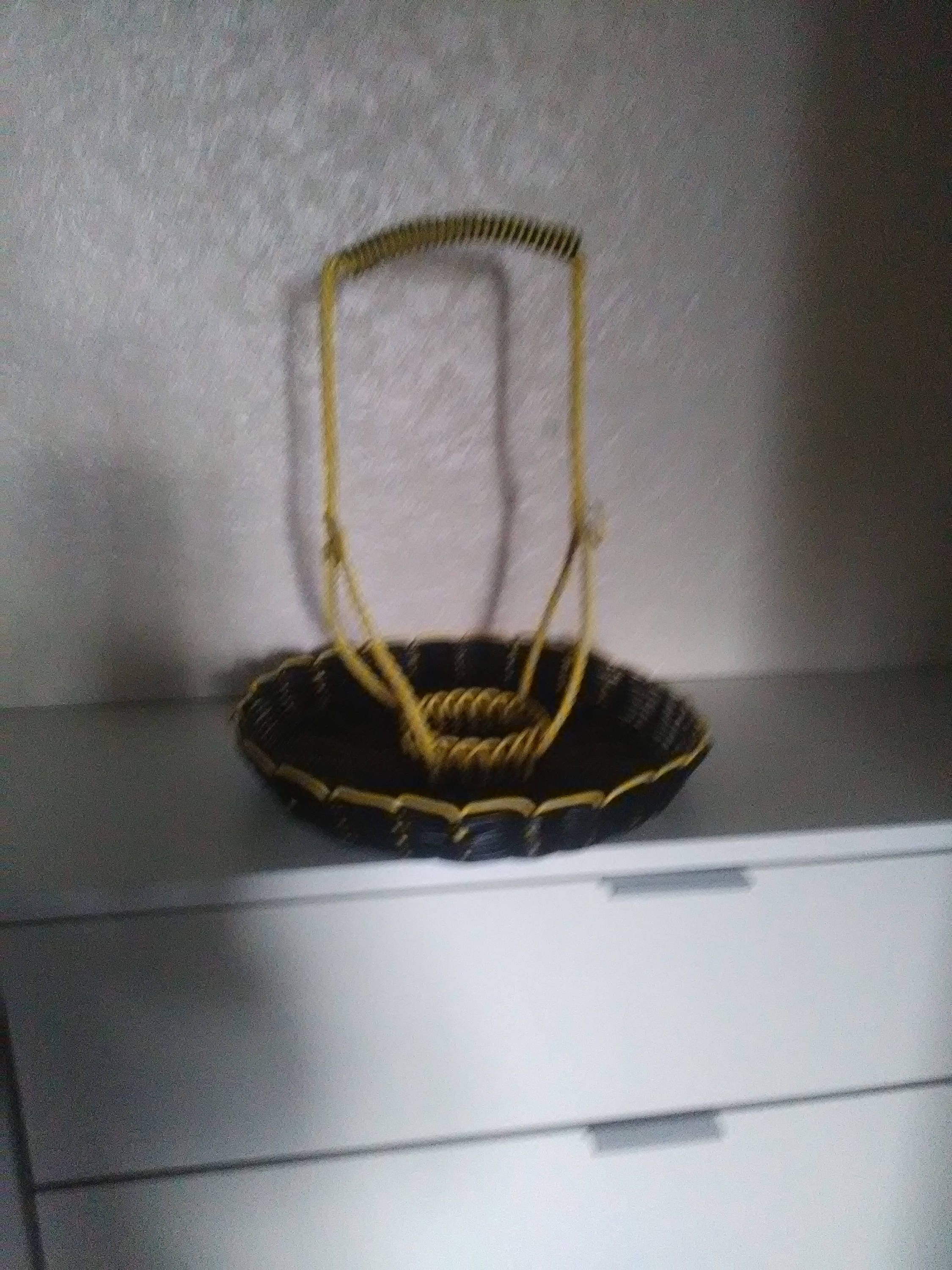 Corbeille à Fruit en Scoubidou