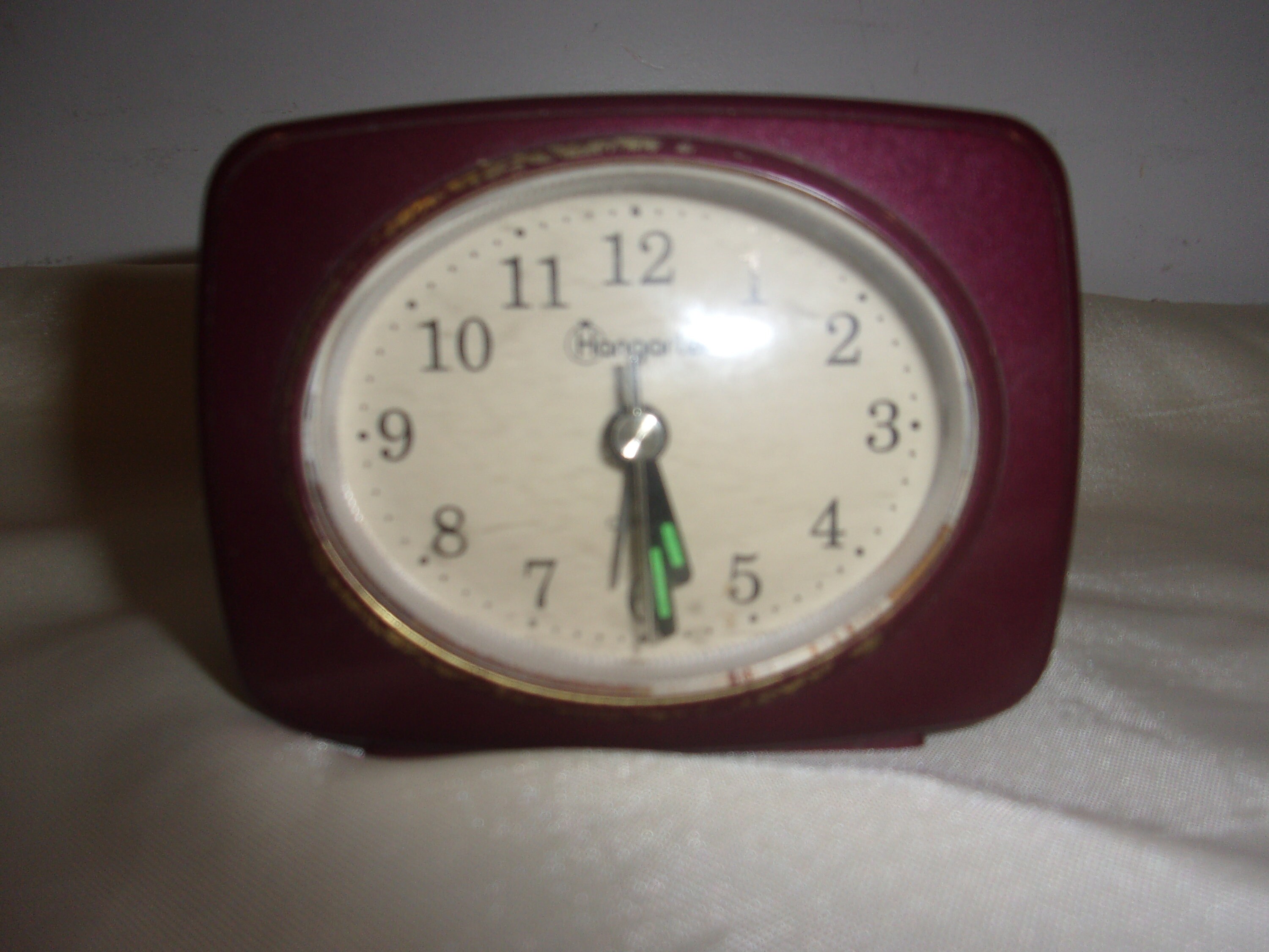 Réveil Hangarter Rectangulaire Vintage