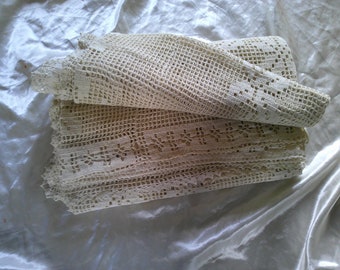 Crochet bedspread