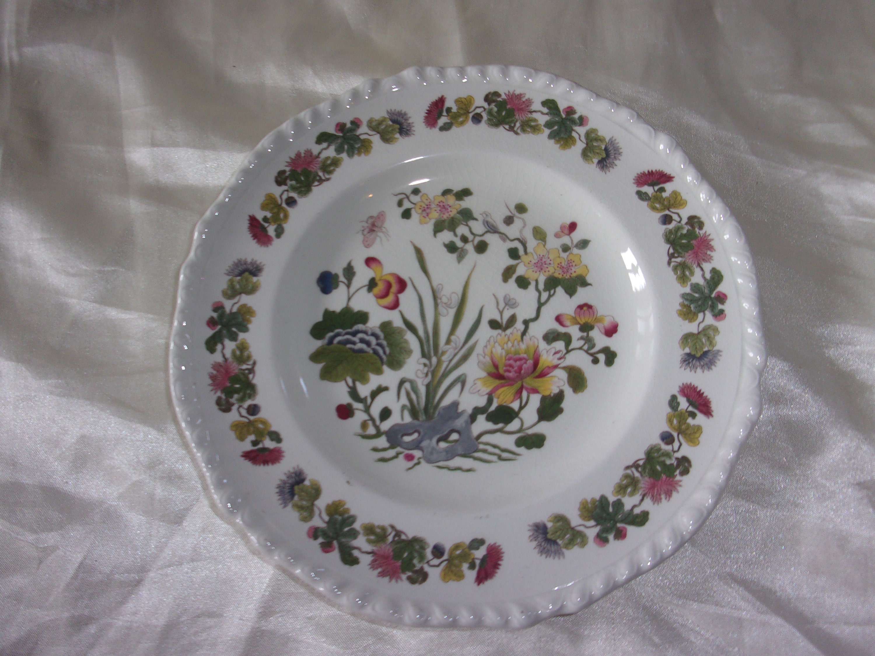 Lot de 15 Assiettes Plates Adam Country Meadow