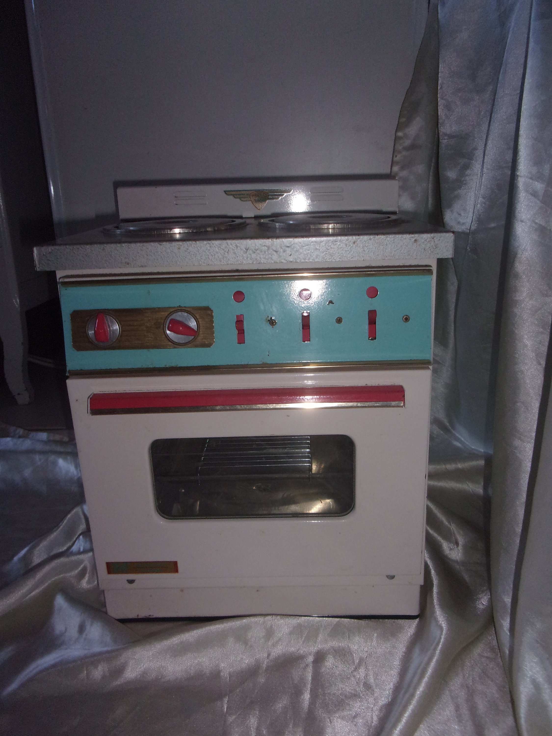 Cuisinière Miniature Poupée Vintage - Berkenkamp & Schleuter - Fer Blanc Allemagne