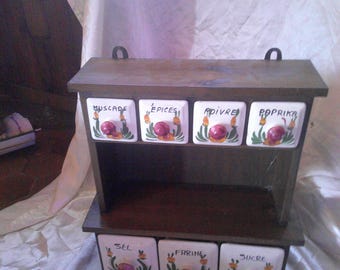 Old spice rack