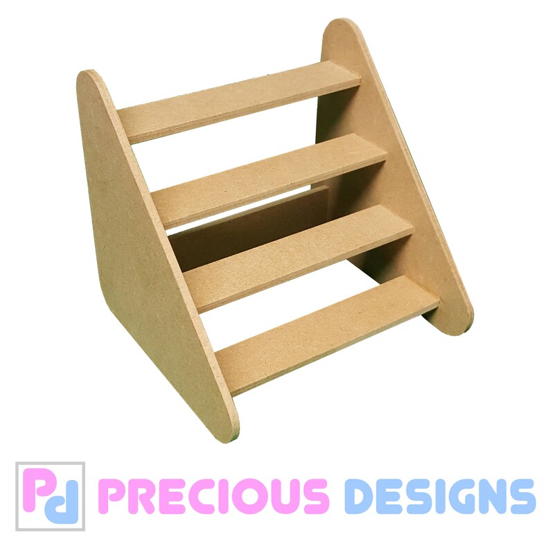 4 Step Display Stand Counter Retail Jewellery Craft Fair