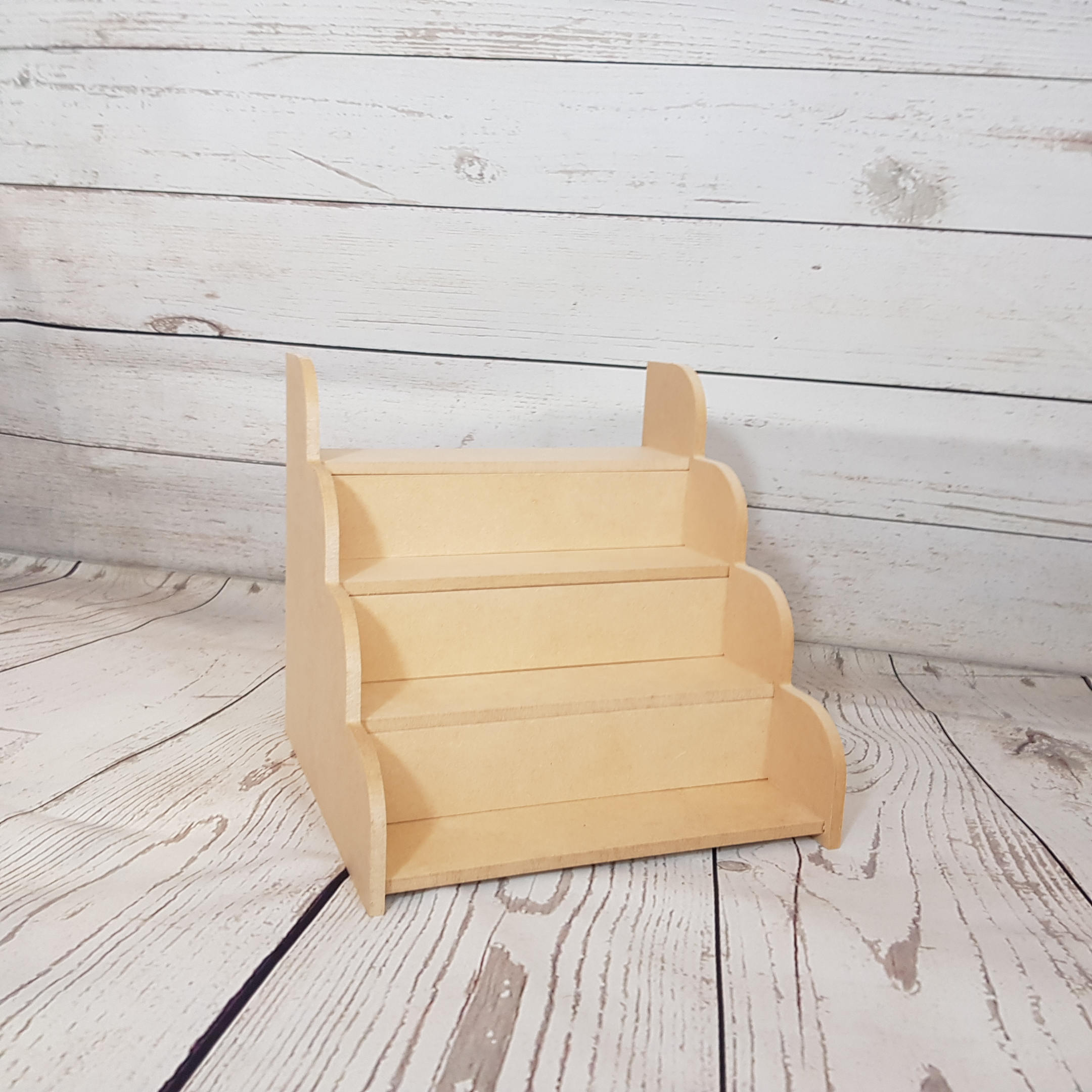 4 tier step display stand counter retail riser shop nail Etsy