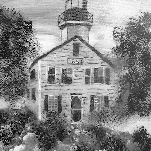 Michigan Light Houses ...Saugatuck / Kalamazoo River Light House ... print