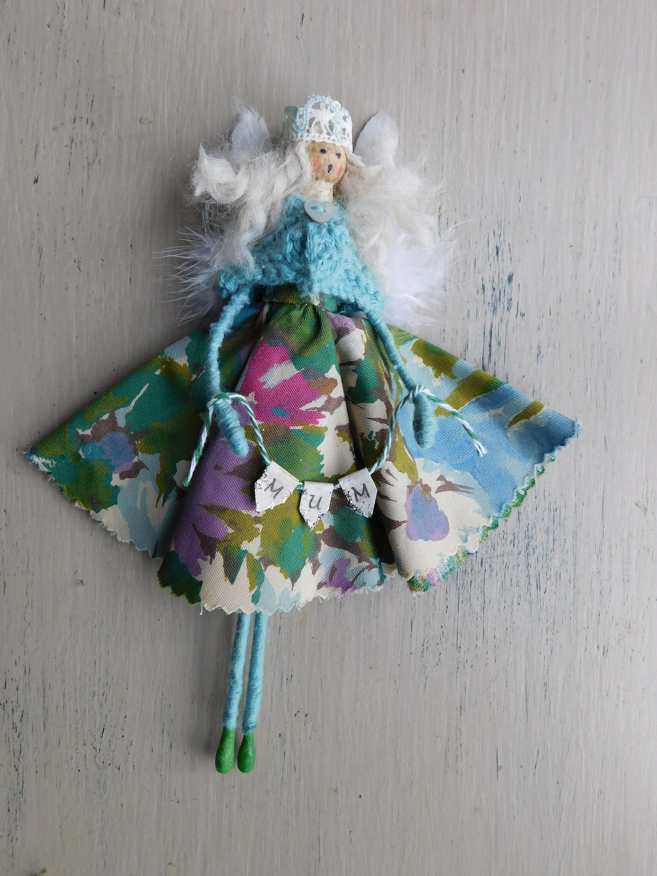 Cadeau de Fête Des Mères, Cadeau Pour Maman, Poupée Fée Faite à La Main, d'ange