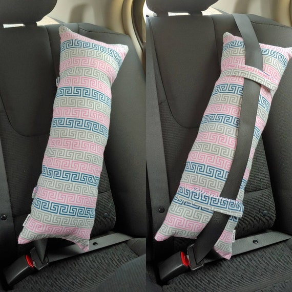 Colorful Travel Pillowfor Kids Colorful Kids Seat Belt Travel Etsy