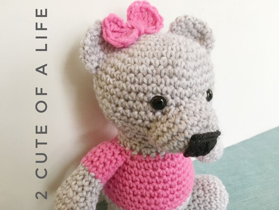 crochet baby teddy
