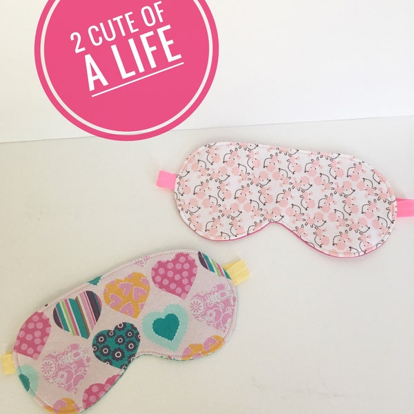 Heart Sleep Mask Etsy