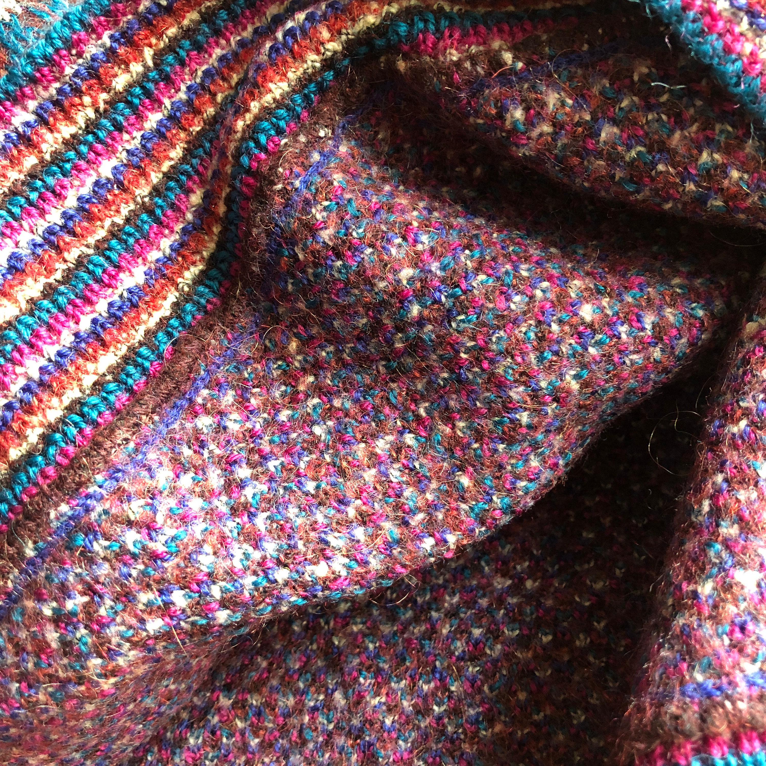 Missoni Sport 70s Italian Wool Mohair Vintage Sweater