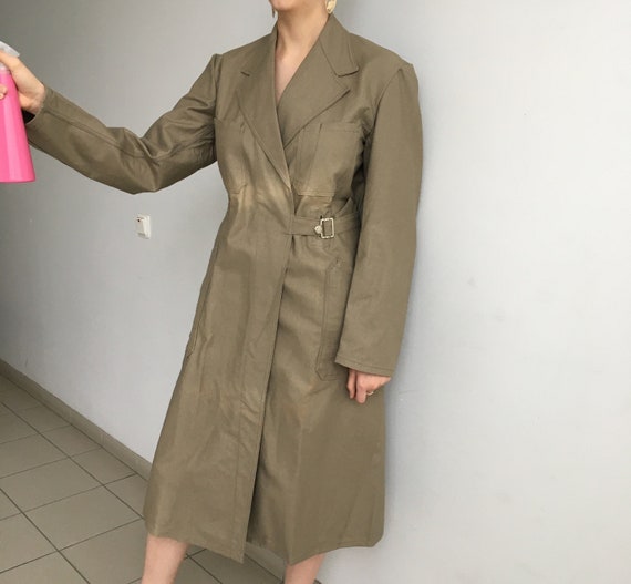 Scandinavian vintage utility / chore / denim wrap