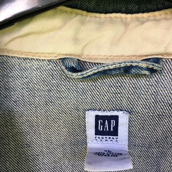 GAP 90s Oversize Blue Denim Vintage Jeans Jacket M-XL - Etsy Canada