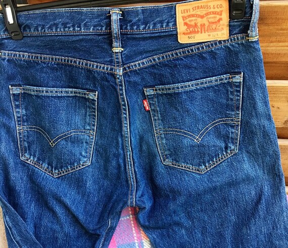 levis 501 dark blue