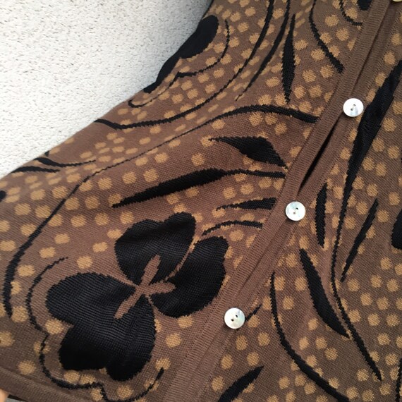Gudrun Sjöden cotton knit patterned vintage sweate