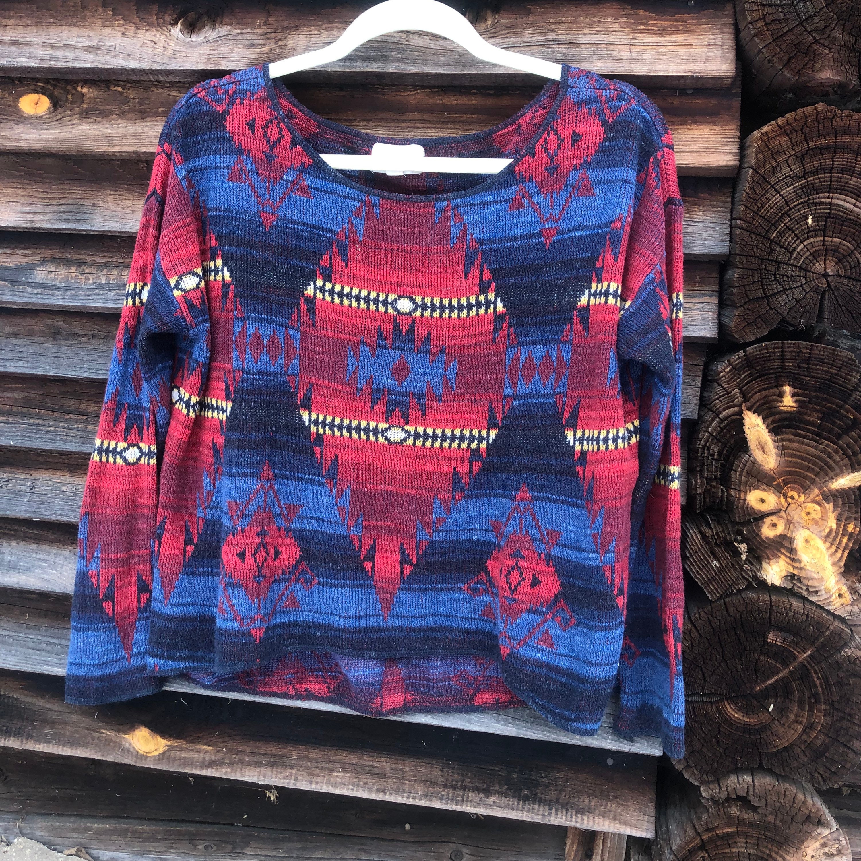 Hoodie Indigenous Collection Ralph Lauren Native American Sweater