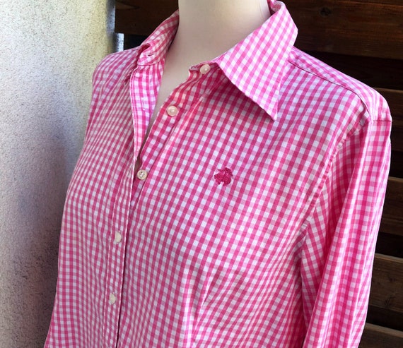 Chemise Homme Brooks Brothers Taille 6US - Blanche, Coton, Col Boutonné, Occasion Très Bon état
