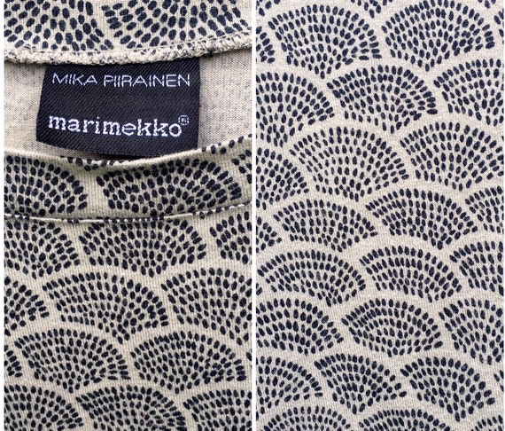 Marimekko Mika Piirainen Finnish print shirt, top