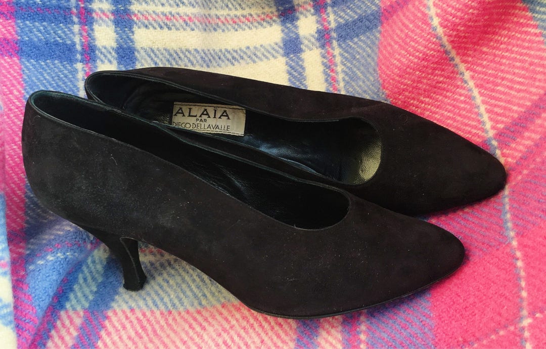 Azzedine Alaia Par Diego Dellavalle Real Genuine Suede Leather