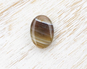 Large Agate Bead 33mm / 1pc, Oval Agate Stone, Agate Beads, Agate Pendant, Large Gemstone Bead, Natural Agate Stone, Genuine Agate Bead (23)