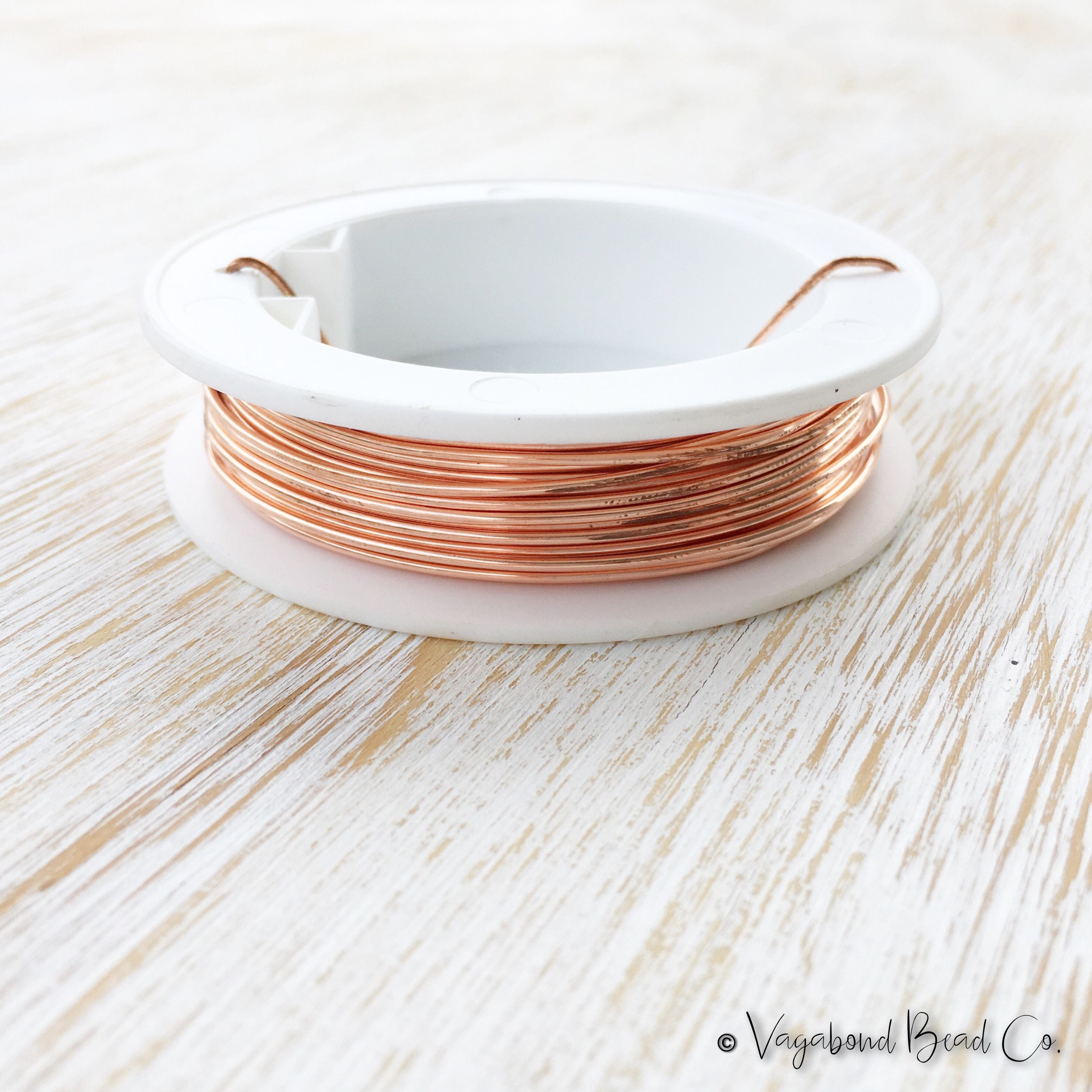 18g Raw Copper Wire 10yd / 9m Dead Soft Copper Wire for Wire Etsy