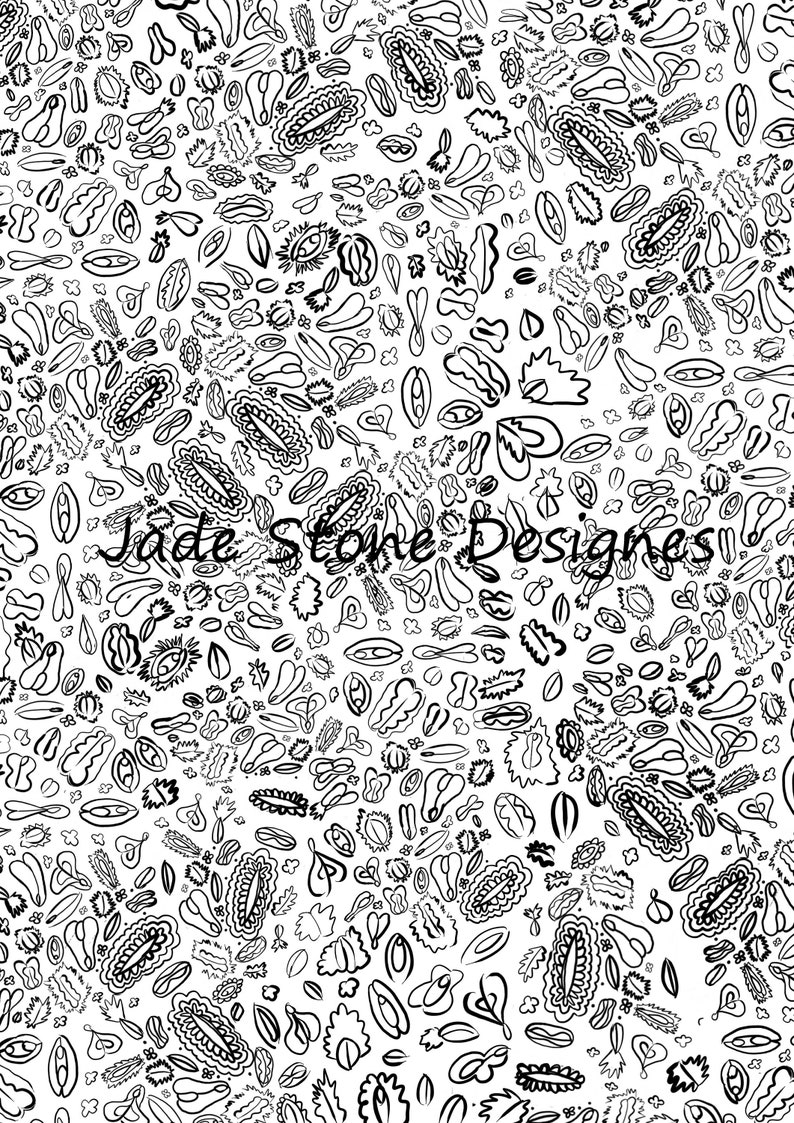 Naughty Adult Colouring Page Printable - Il 794xN.1777192420 I5bb 