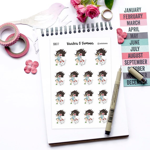 I Love Morning Without An Alarm Planner Stickers Nia Etsy
