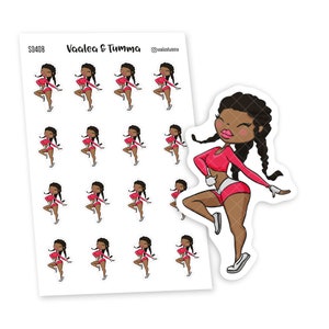 Zumba Is My Happy Hour Planner Stickers, Nia - S0408/S0608, Zumba stickers, Trainen, Dans