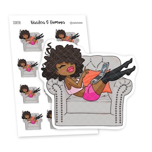Je viens d'apprécier les autocollants de planificateur, Nia - S0838/S0852, Relax Planner Stickers