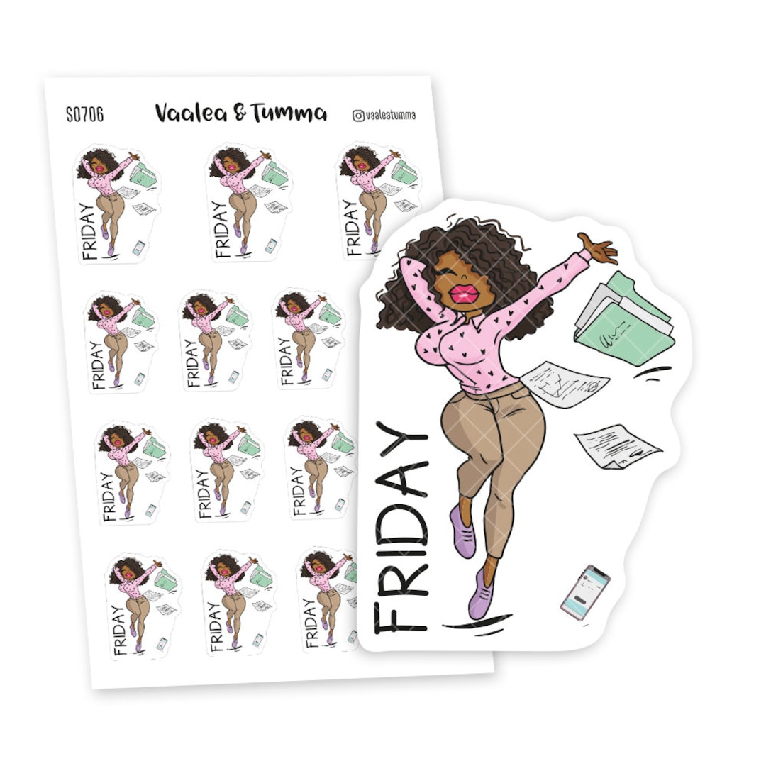 Friday Update Sticker Get Ready for the Weekend With